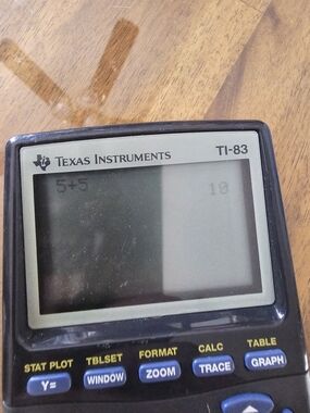Texas Instruments TI-83 Handheld Graphing Calculator. Excellent Condition. Works